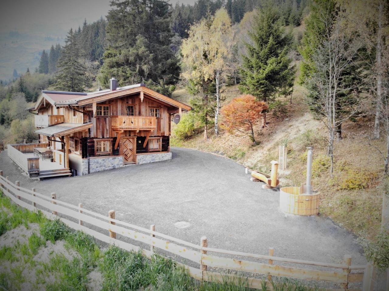 Villa Almhütte Lengau Saalbach-Hinterglemm Exterior foto