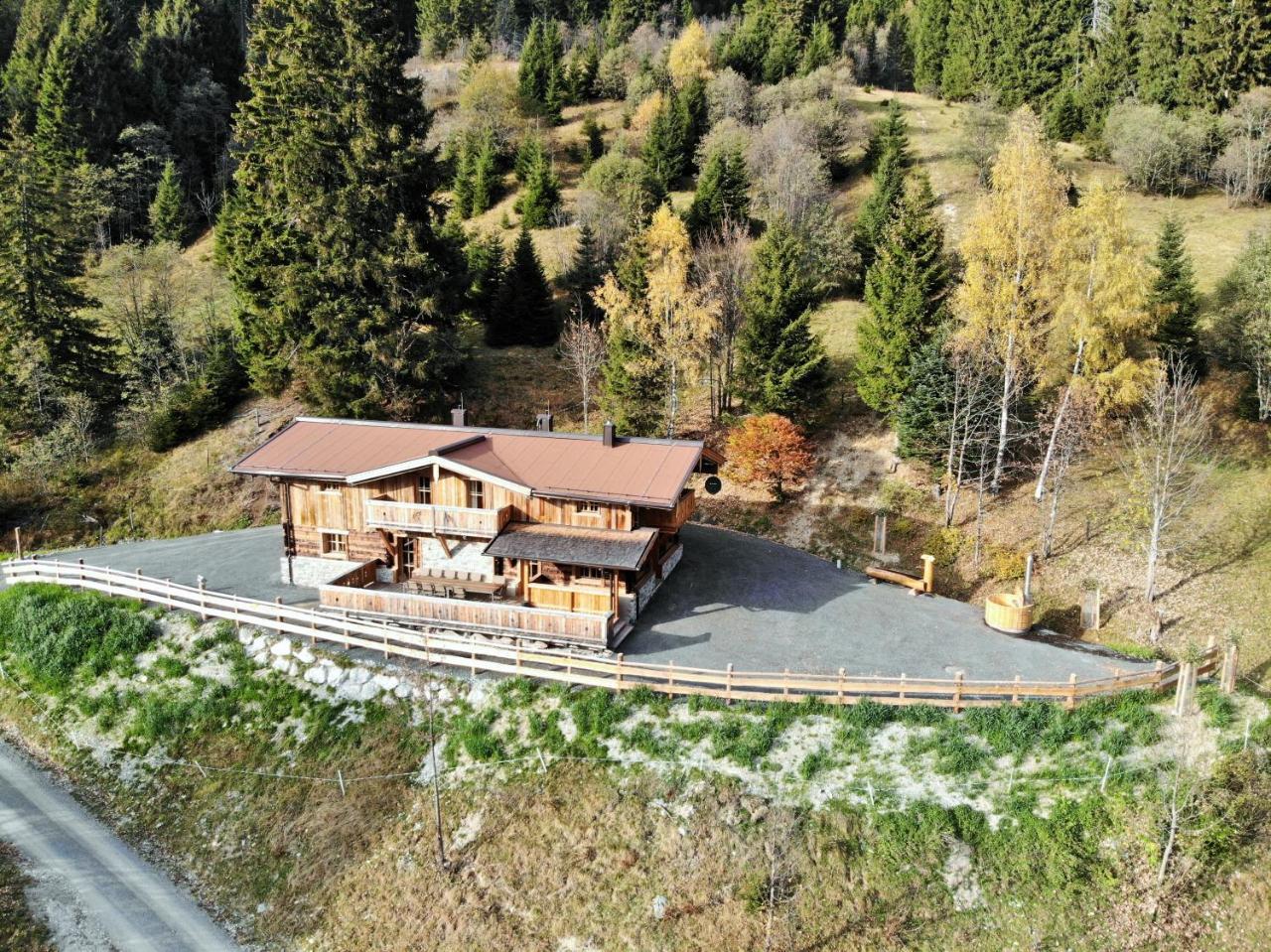 Villa Almhütte Lengau Saalbach-Hinterglemm Exterior foto